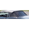 67-68 Mustang Convertible Top-Twill Grain-Black